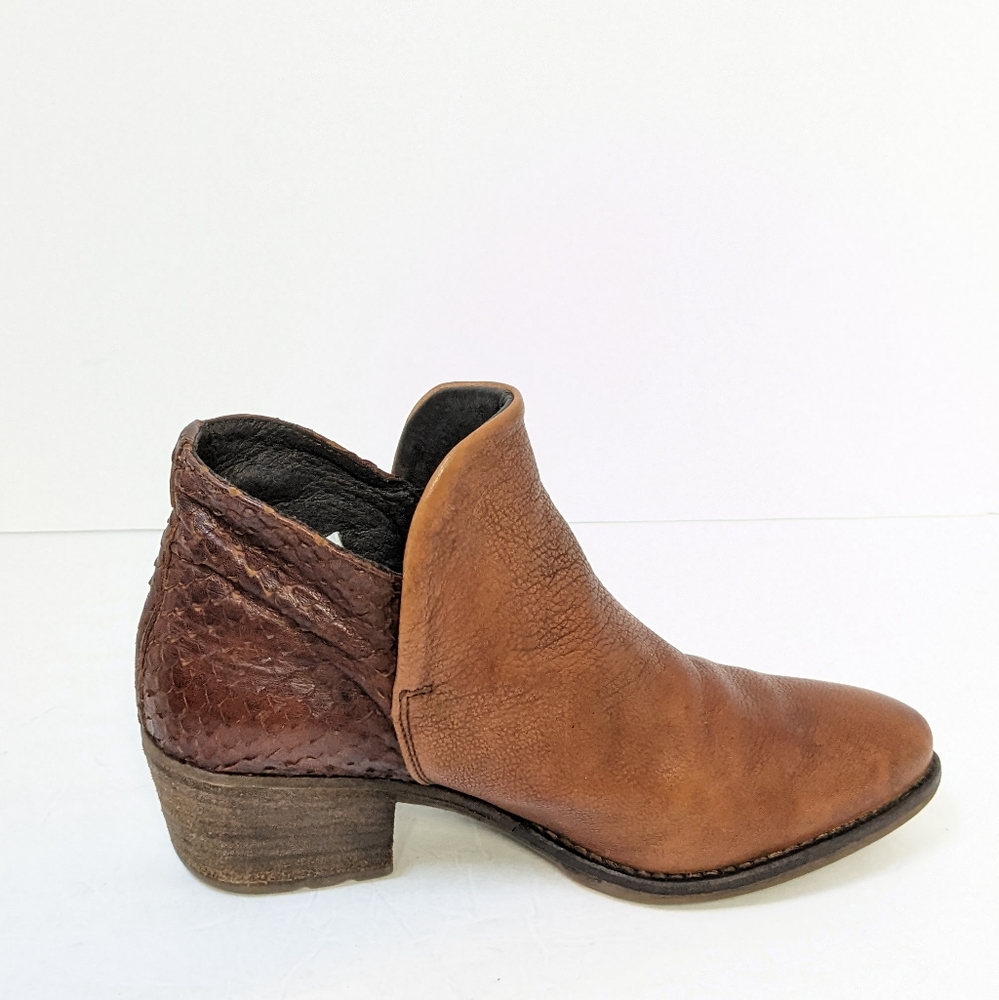 Khrio leather ankle boots - Picture 5 of 16